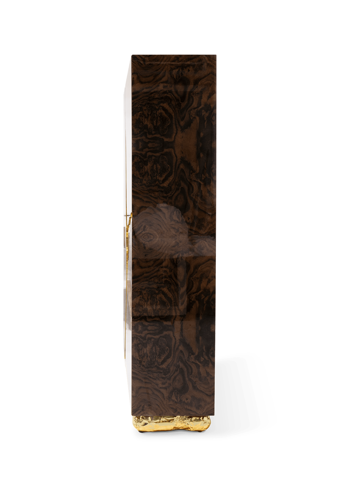 Fissure Walnut Designer Cabinet