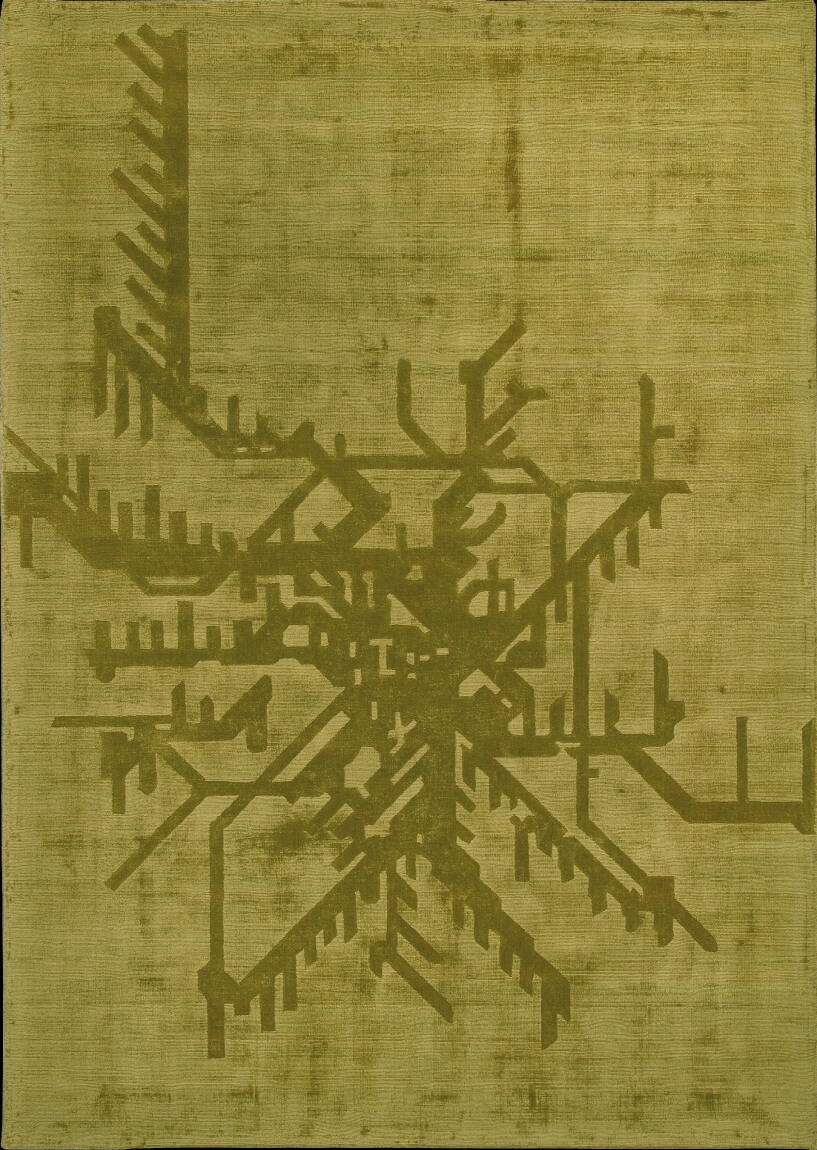 Metro Green Rug