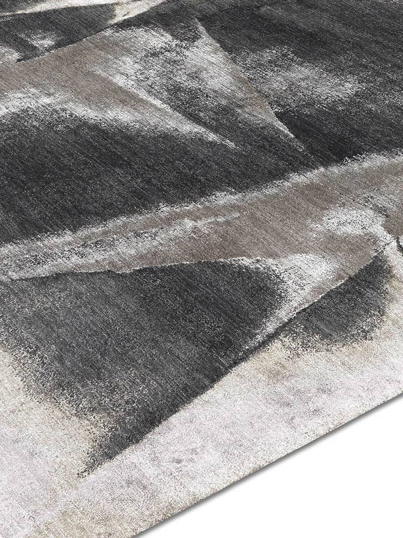 Charcoal Luxury Hand-Knotted Rug