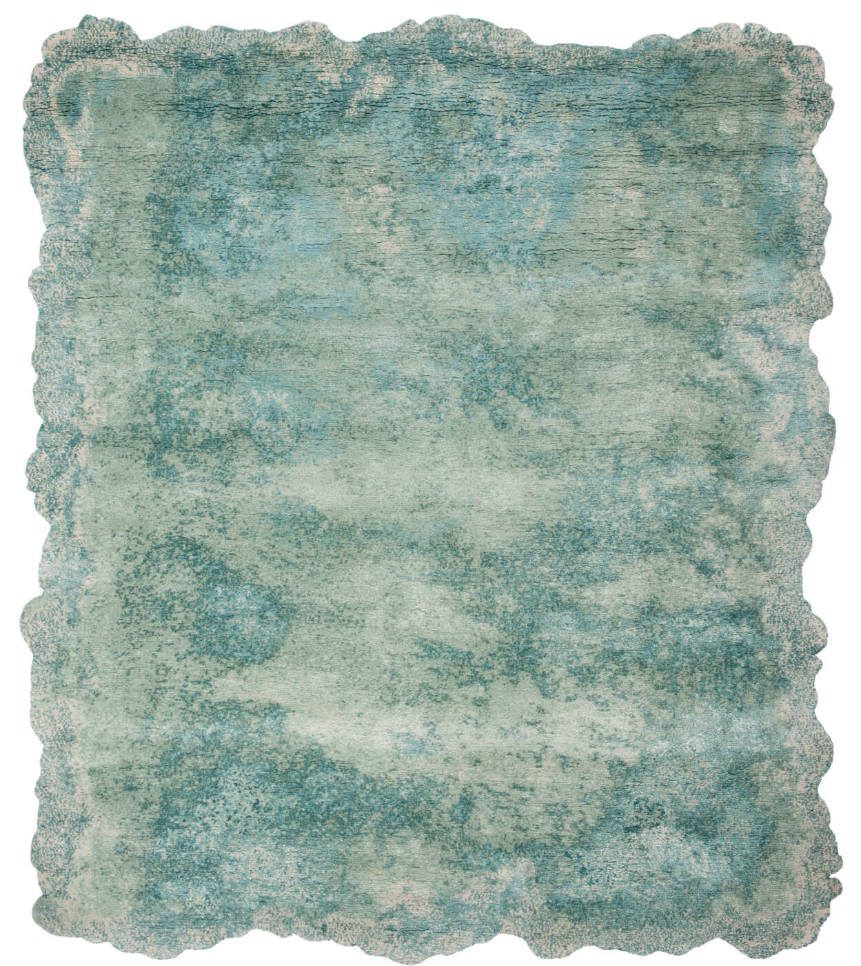 Riot Blue Hand-woven Luxury Rug