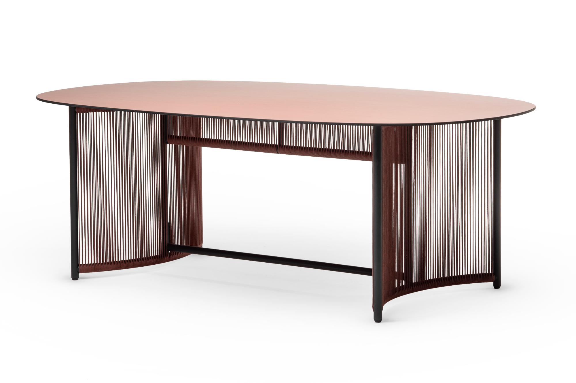 Altana Red Outdoor Dining Table