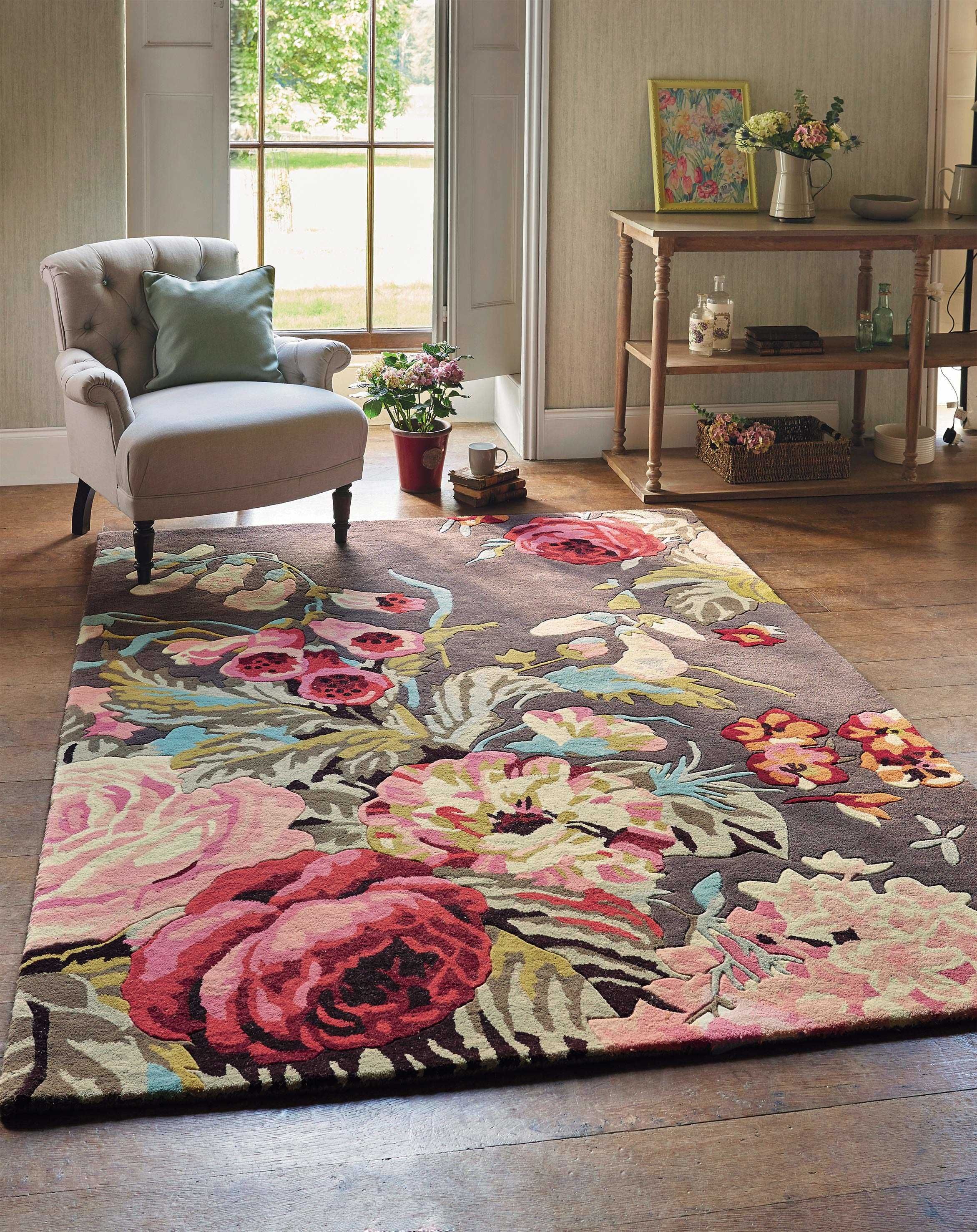 Roses Wool Rug