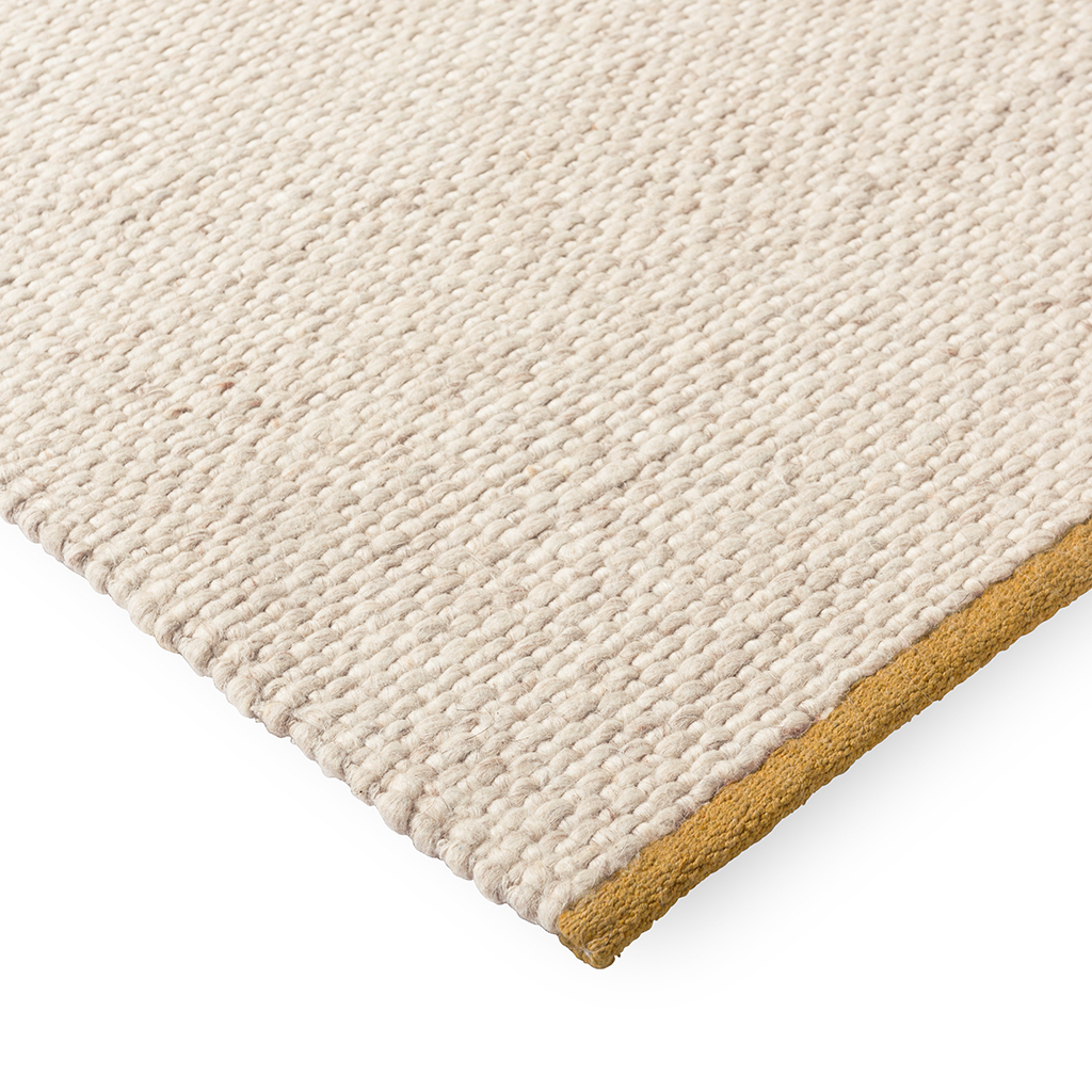 Artisan Texture Plain Warm White Rug | Size: 200 x 280 cm