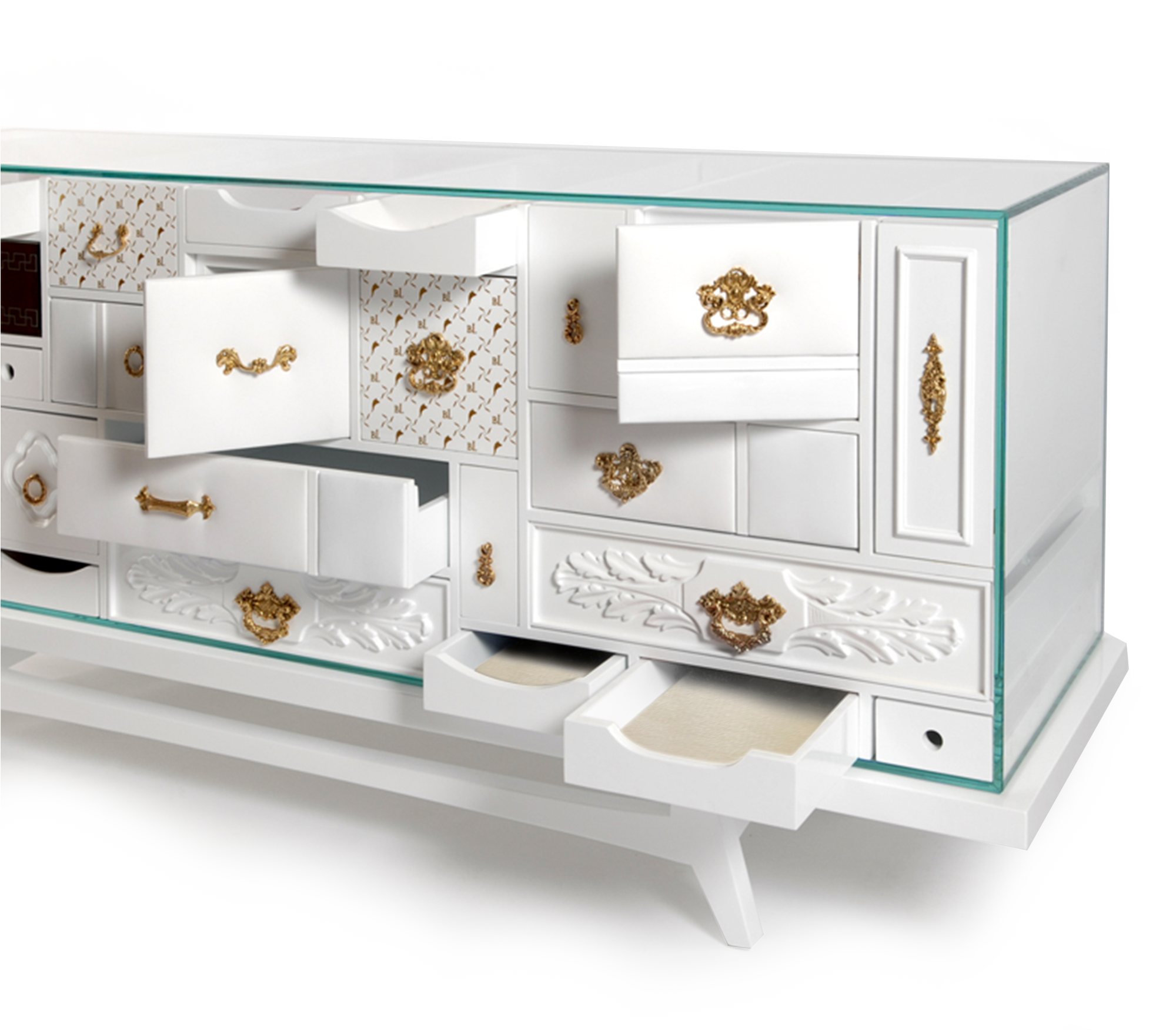 Miro White Classic Sideboard