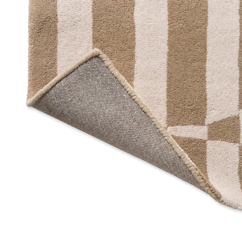 Block Stripe Pebble Rug | Size: 120 x 180 cm