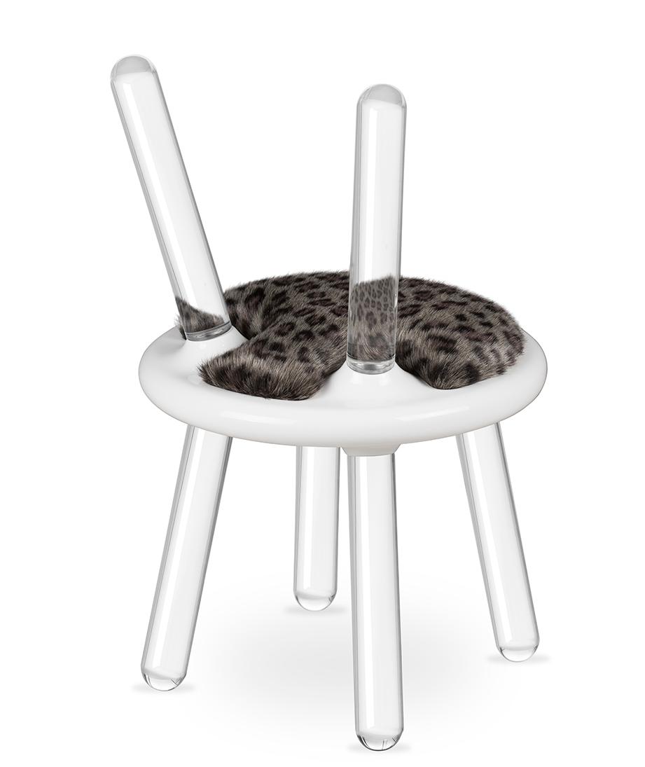 Mirage Feline Elegant Accent Chair