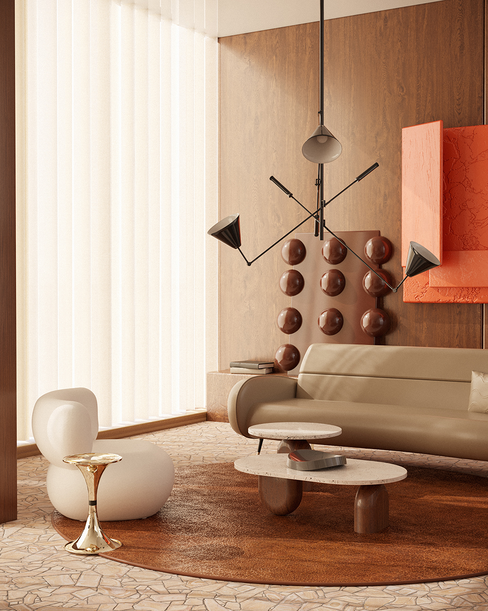 Melodic Glow Suspension Lamp - 4