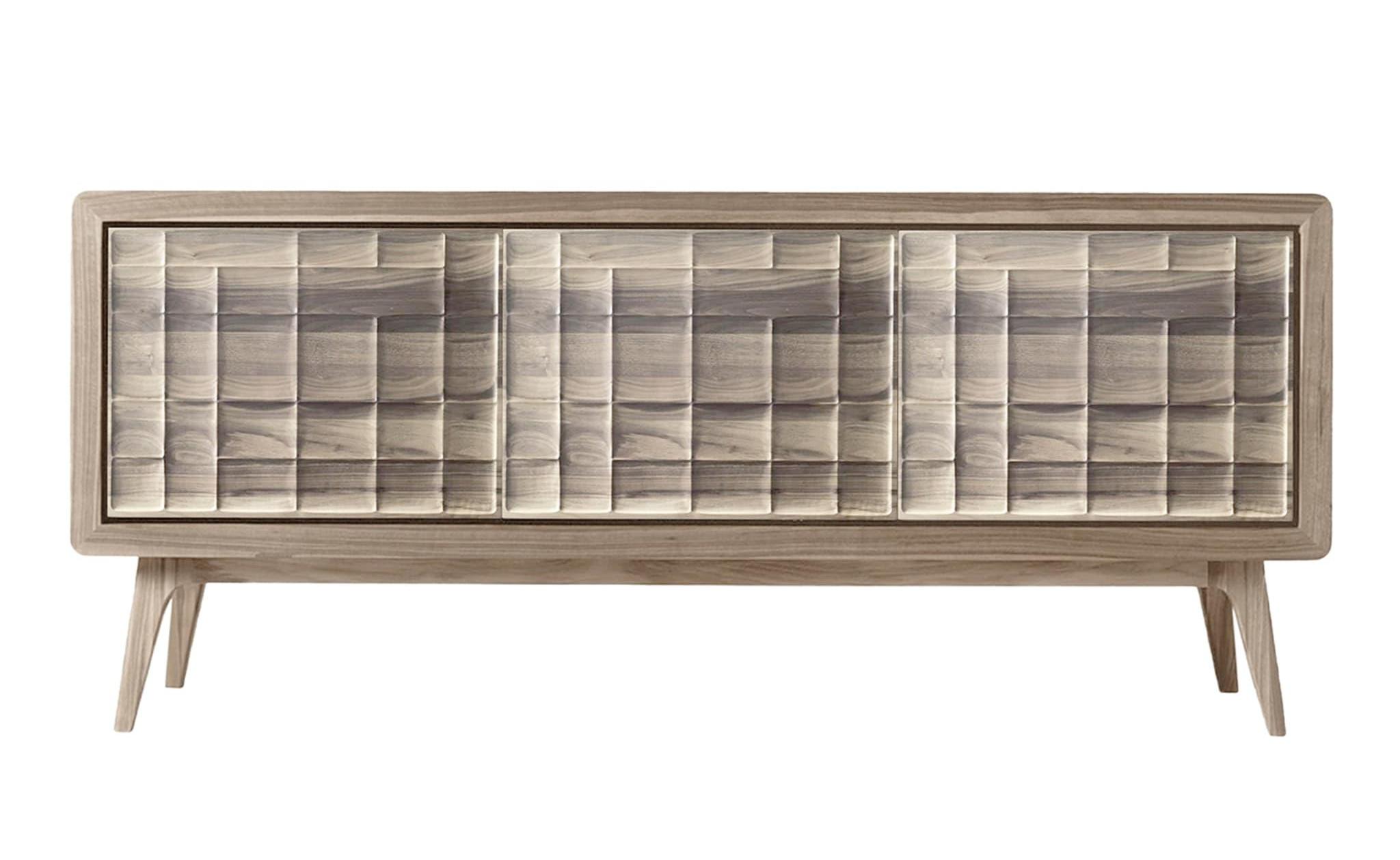 Artes Chess Beige Designer Sideboard
