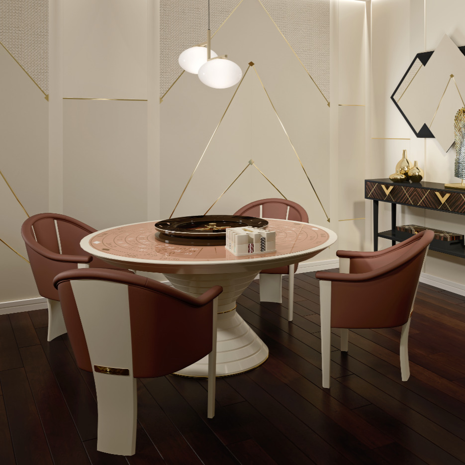 Convivium Imperial Round Roulette Table