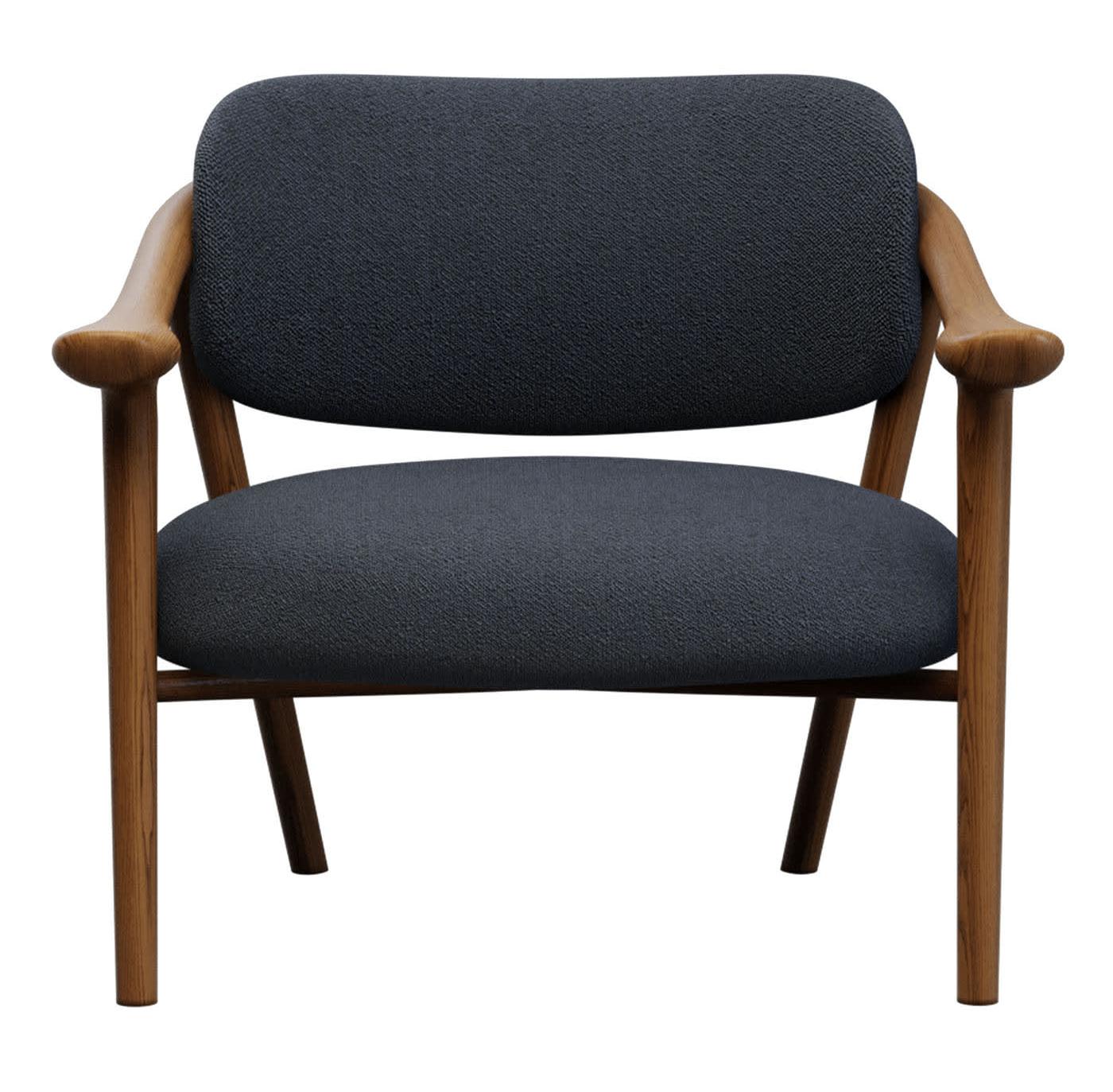 Aida Dark Gray Artisan Lounge Chair