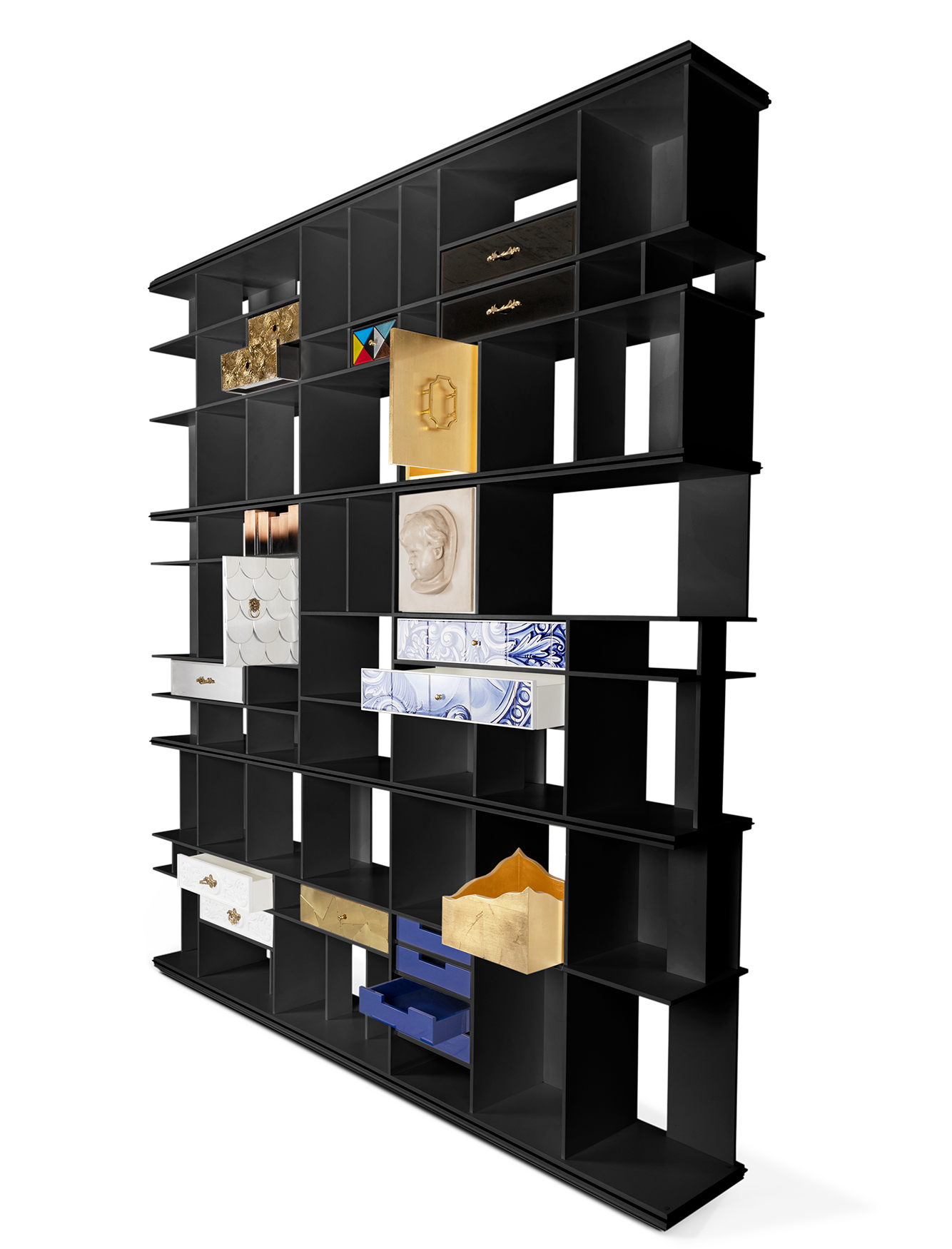 Curator Black Classic Bookcase