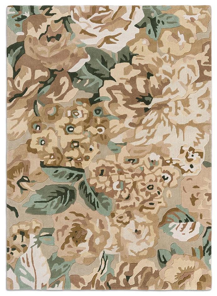 Rose & Peony Handtufted Rug