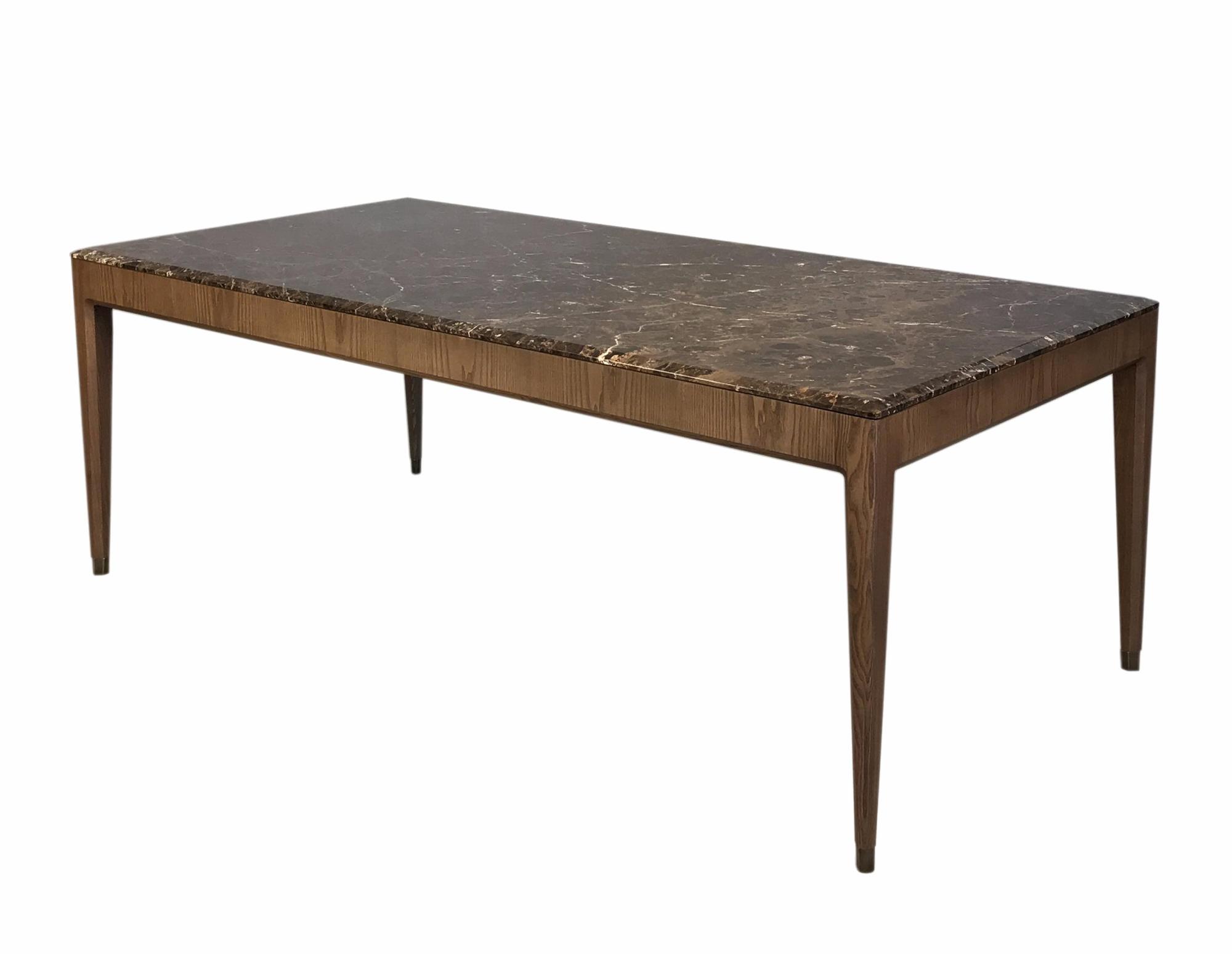 Italo Dark Handcrafted Dining Table