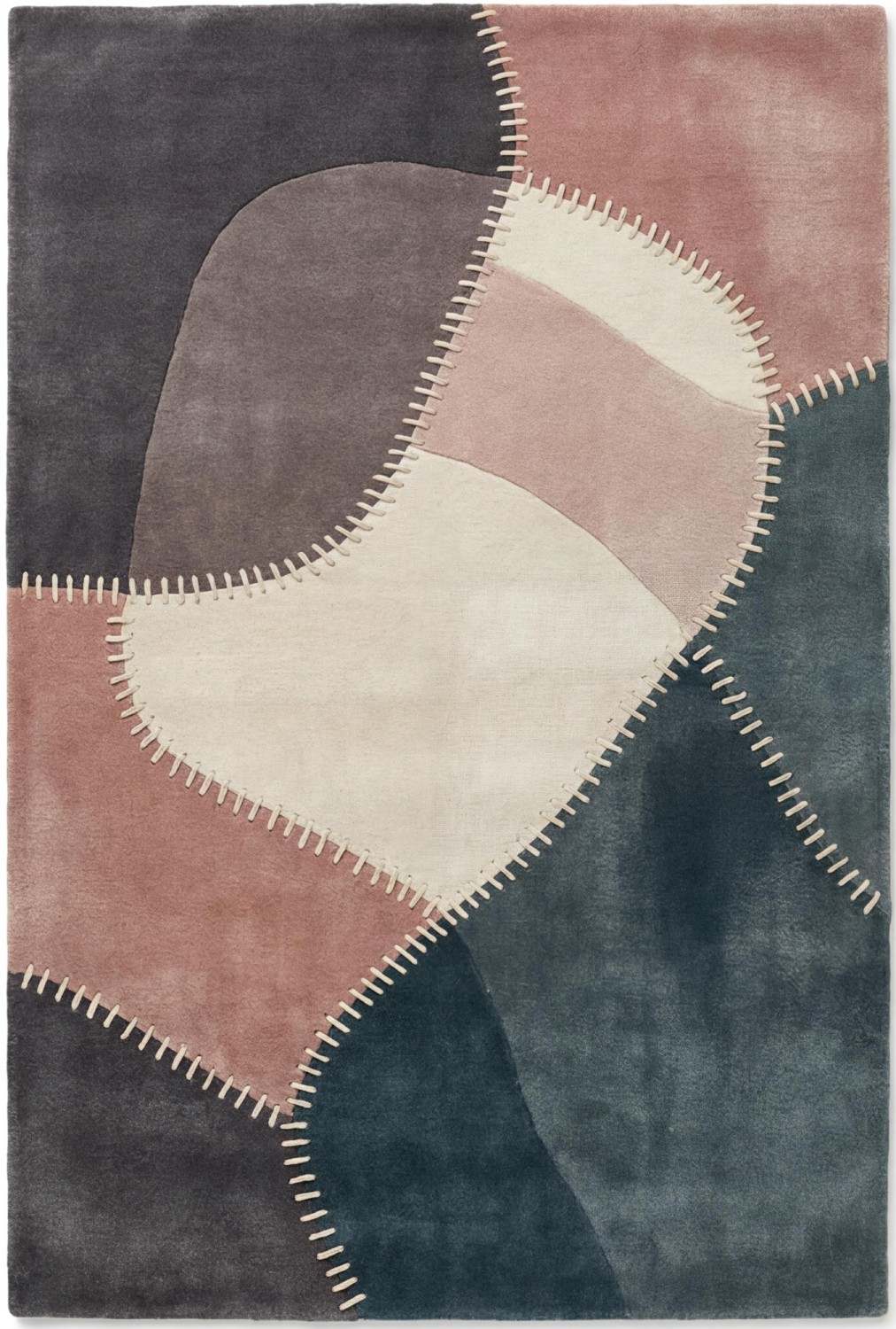 Soft Geometry Fine Rug