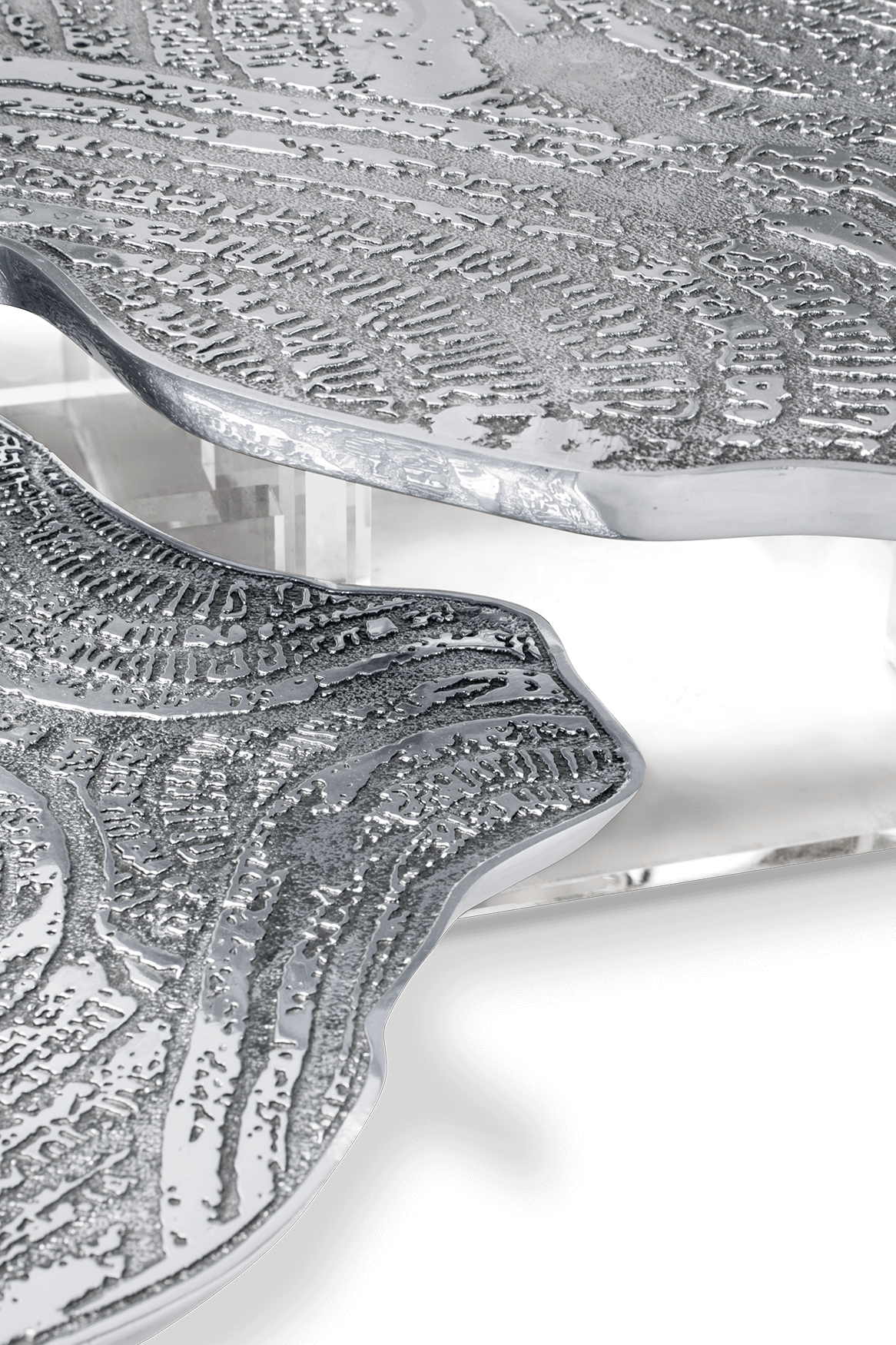 Silver Designer Coffee Table