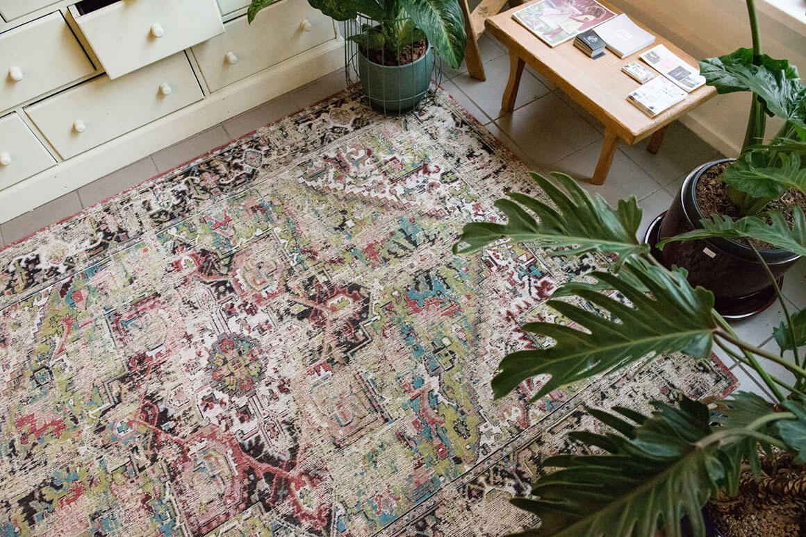 Avlu Green Rug | Size: 170 x 240 cm