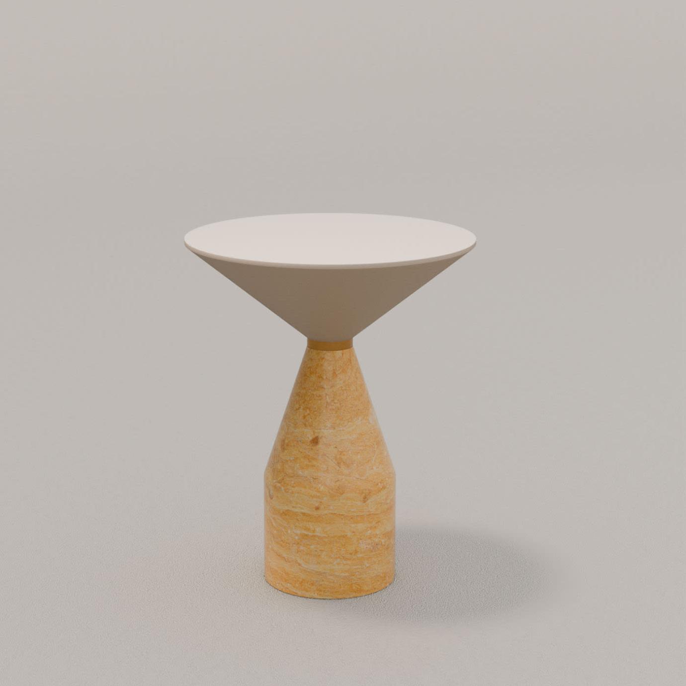 Cino Small Natural Artisan Side Table