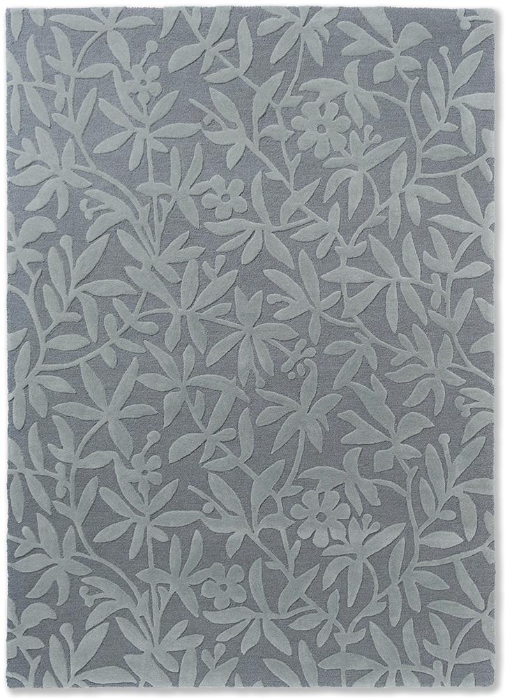 Cleavers Grey Wool Rug | Size: 200 x 280 cm