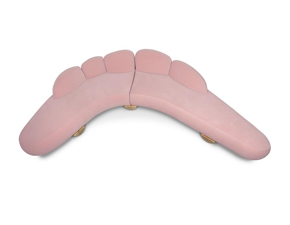 Luxe Pink Dream Sofa