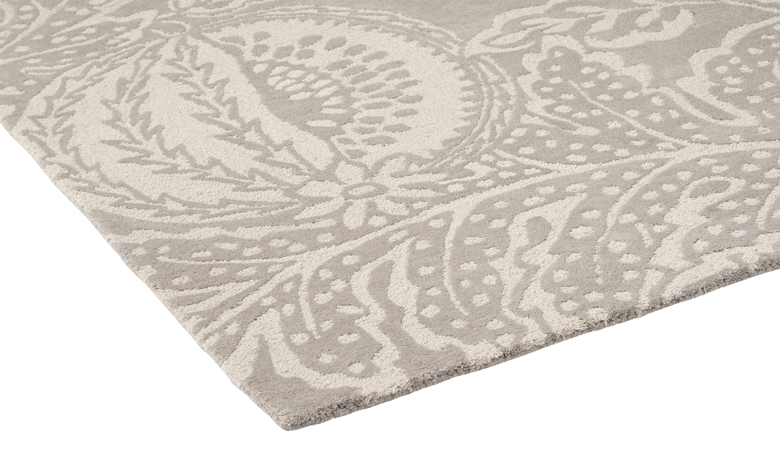 Hand Woven Beige Wool Premium Rug