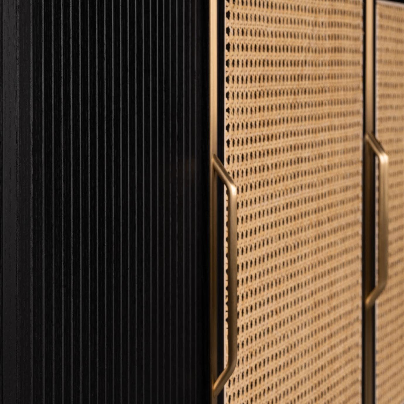 Joyce Black Handcrafted Sideboard