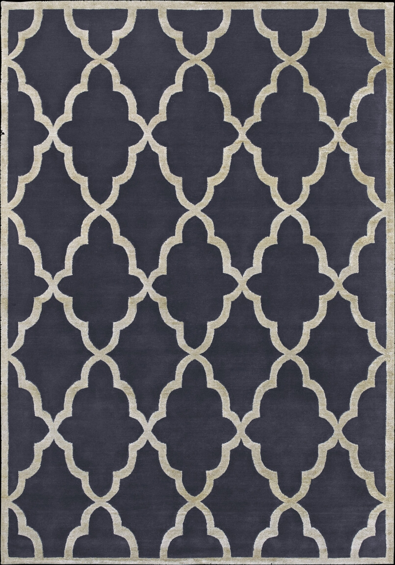 Chantal Dusty Blue Rug by Sitap | Size: 250 x 300 cm