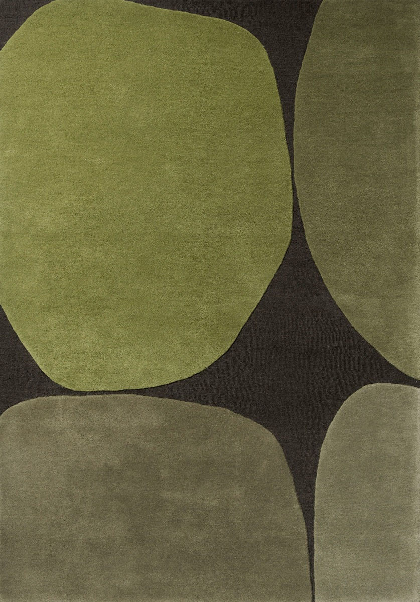 Decor Green Handmade Designer Rug