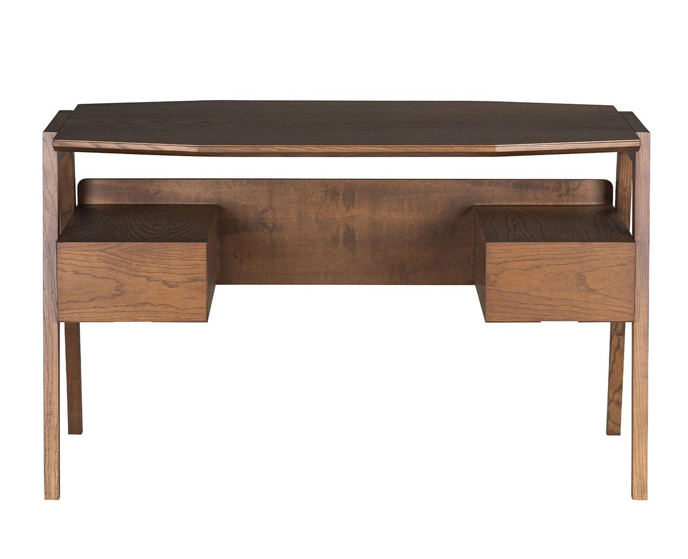 Eugenio Natural Walnut Handcrafted Writing Desk