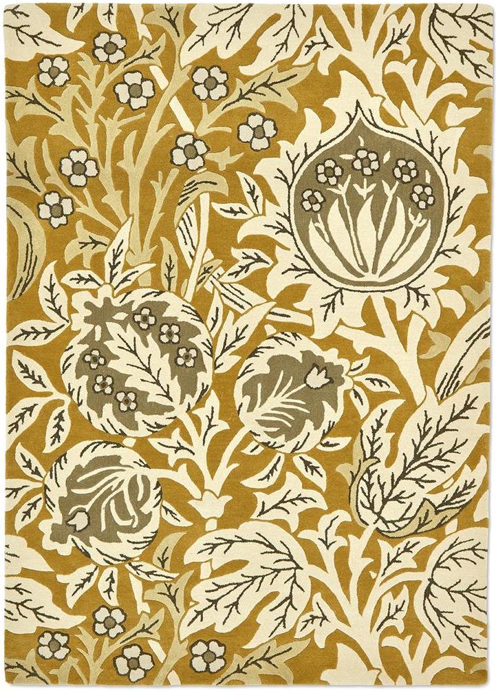 Gold Hand-Tufted Designer Rug | Size: 140 x 200 cm