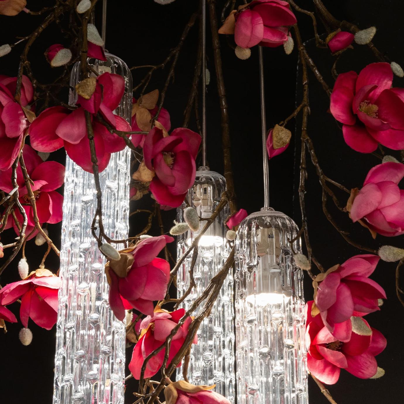 Magnolia Small Round Artisan Chandelier