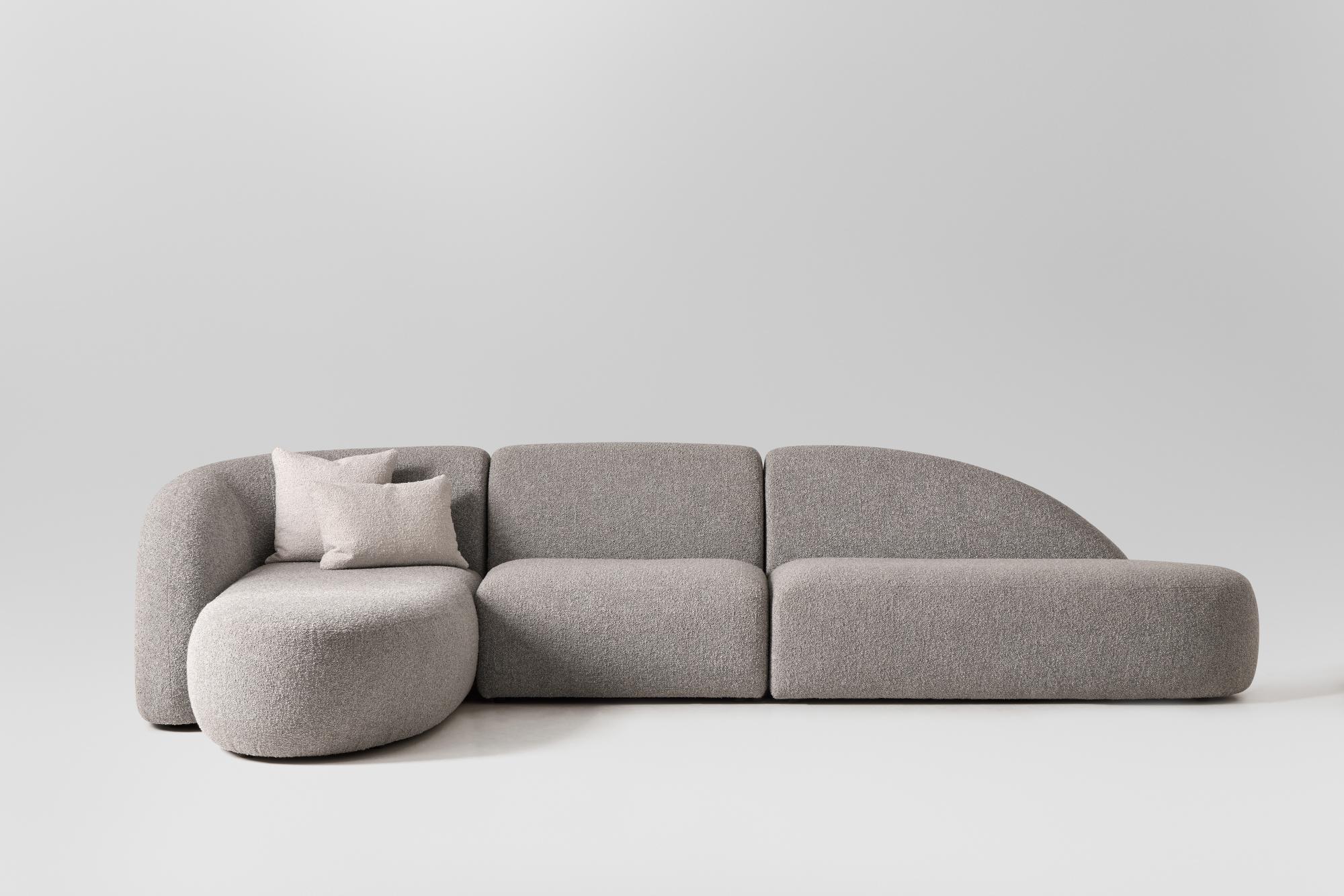 Beluga Grey Modular Sofa