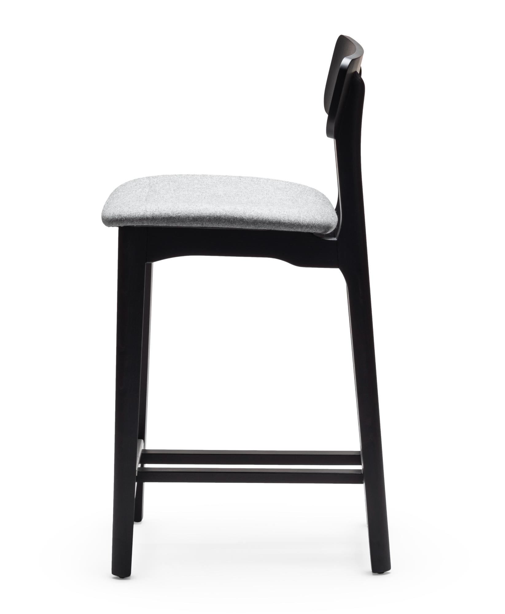 Cacao Wooden Bar Stool