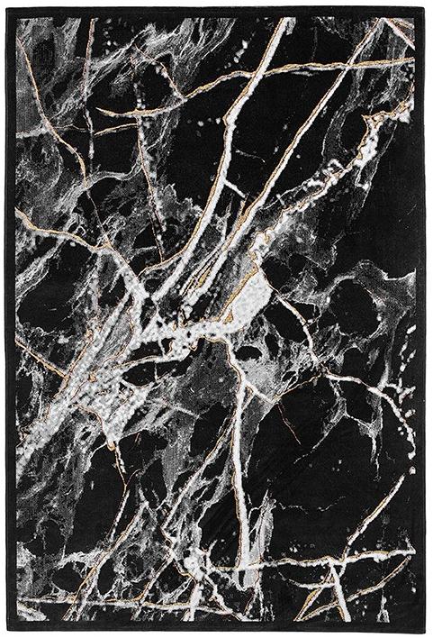 Gabriel Abstract Grey Rug