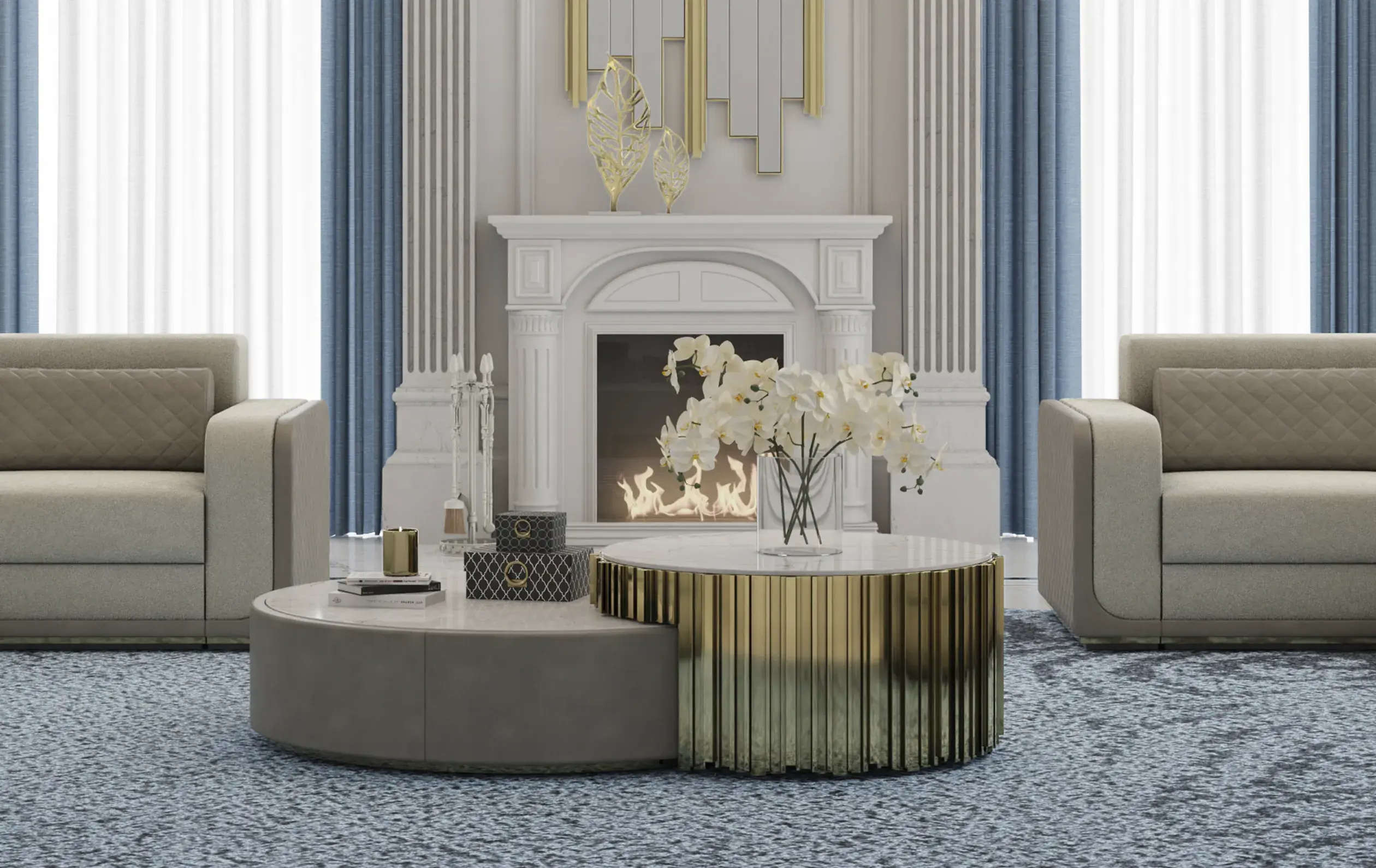 Majestic Set I Coffee Table - 3