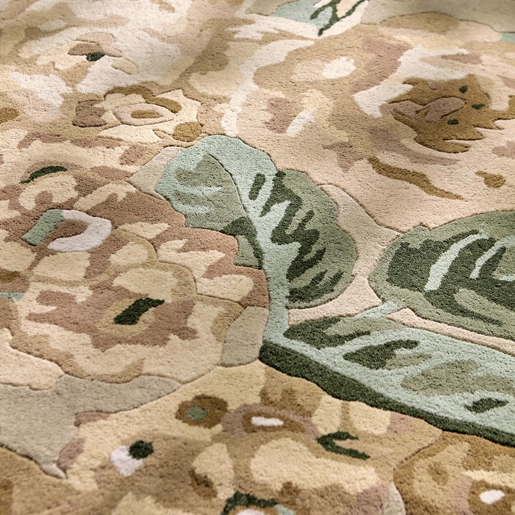 Rose & Peony Handtufted Rug