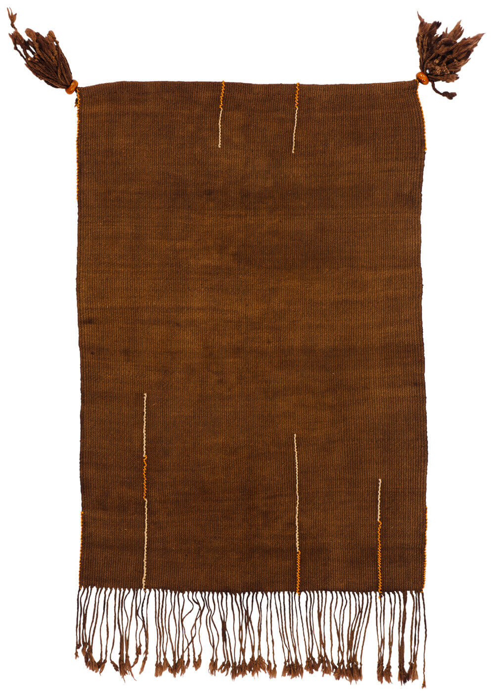 Tribal Brown Luxury Hand-woven Rug