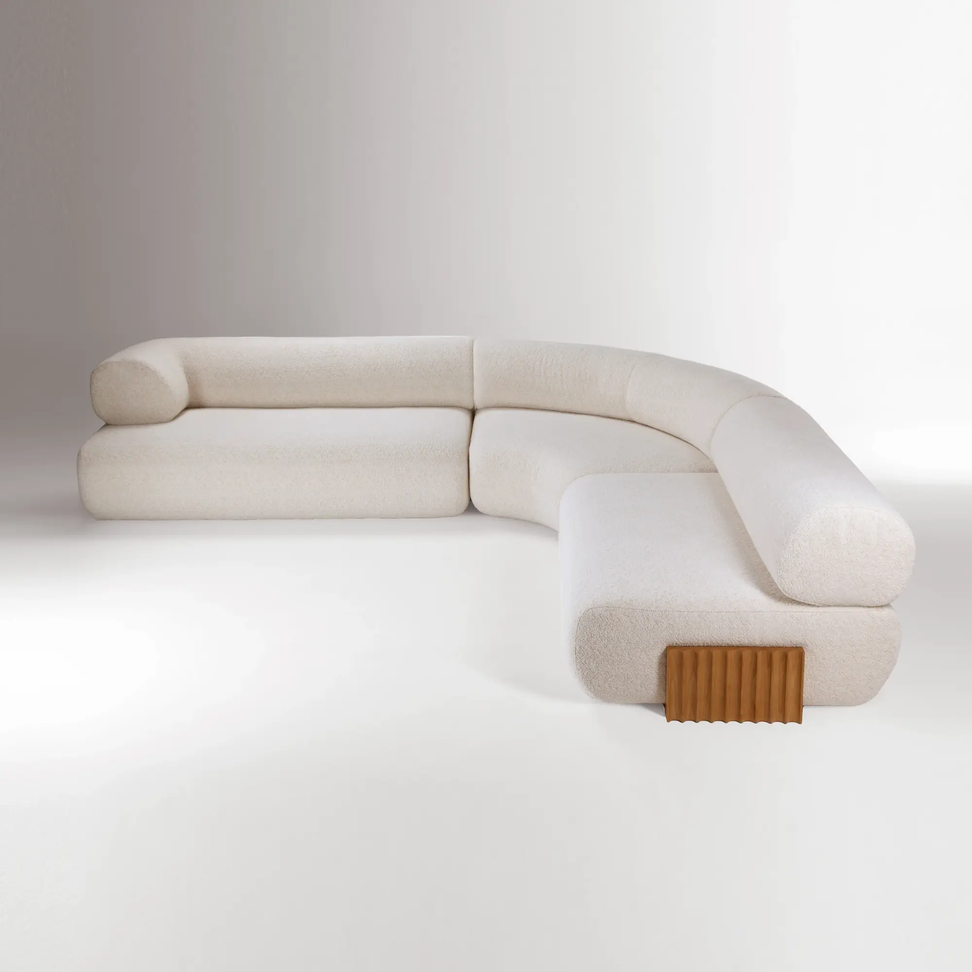 Carmel White Modular Sofa