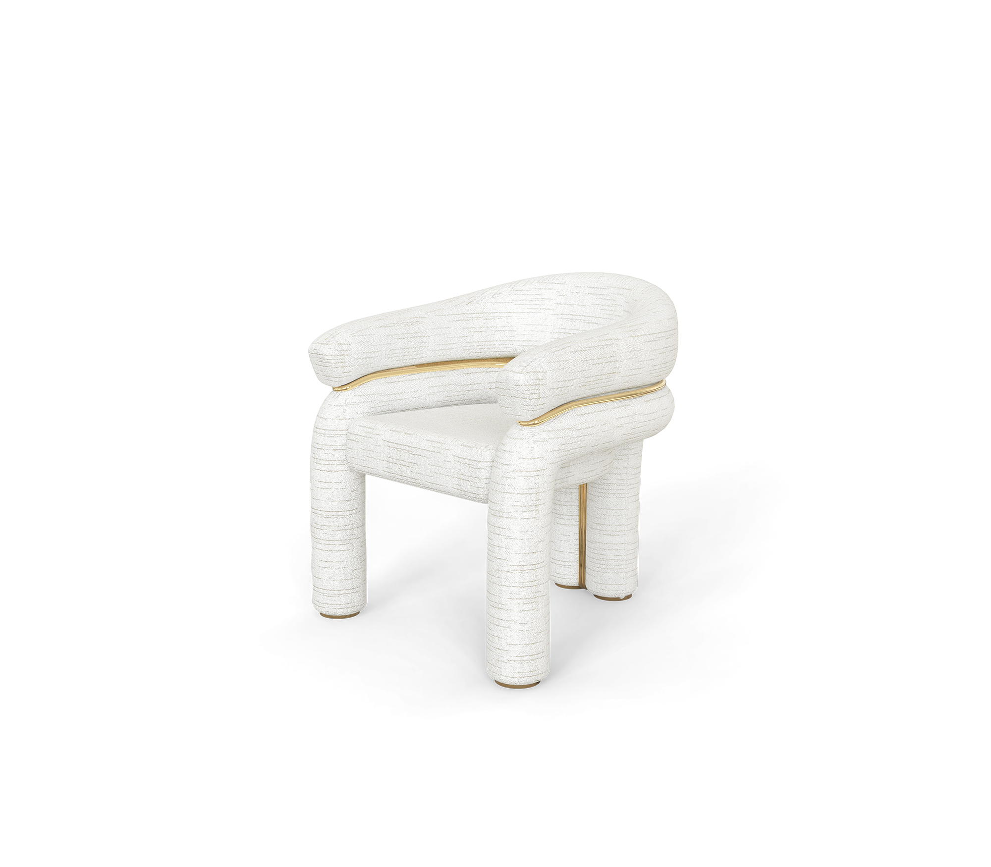 Celestia White Designer Chair