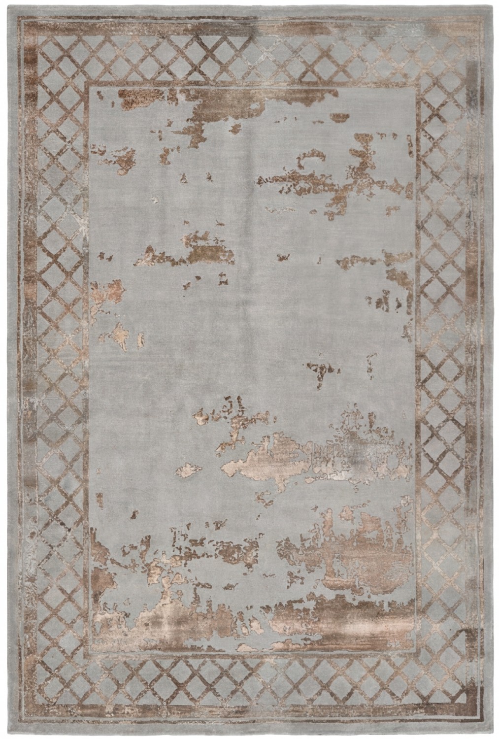 Grey Patina Handwoven Rug