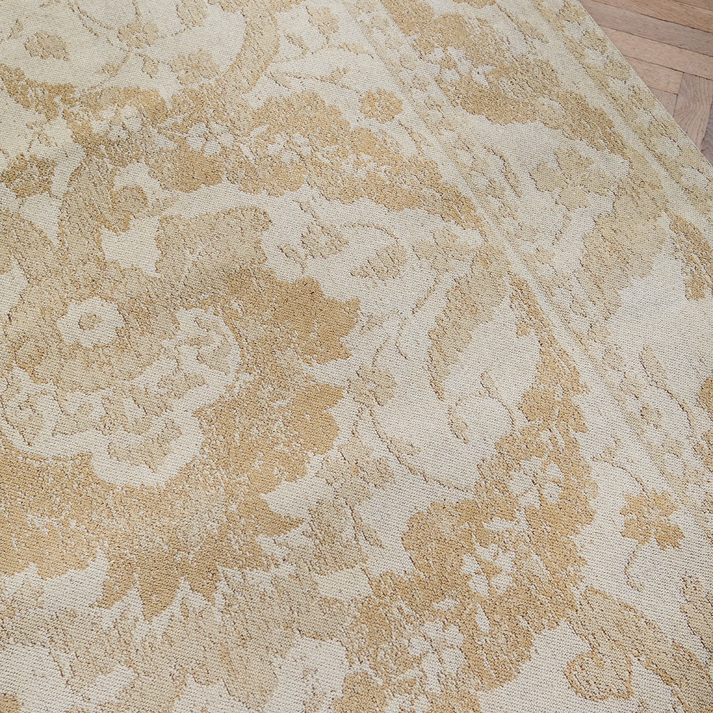 Newborough Yellow Flat-Woven Rug | Size: 170 x 240 cm