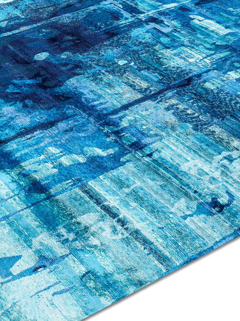 Ice Hand-Knotted Wool / Silk Rug