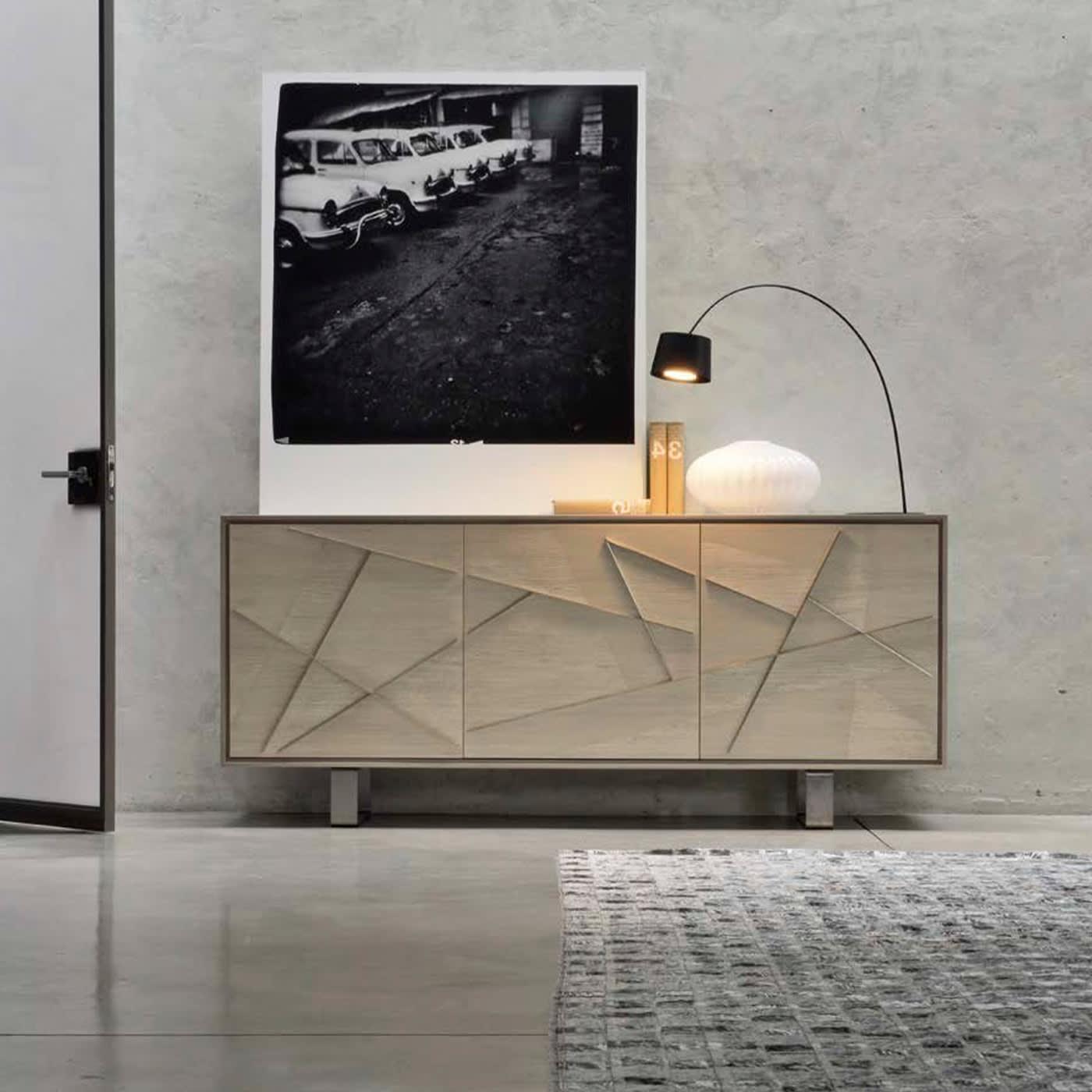 Materia Geometria Three-Doors Sideboard | Configuration: 2-Doors