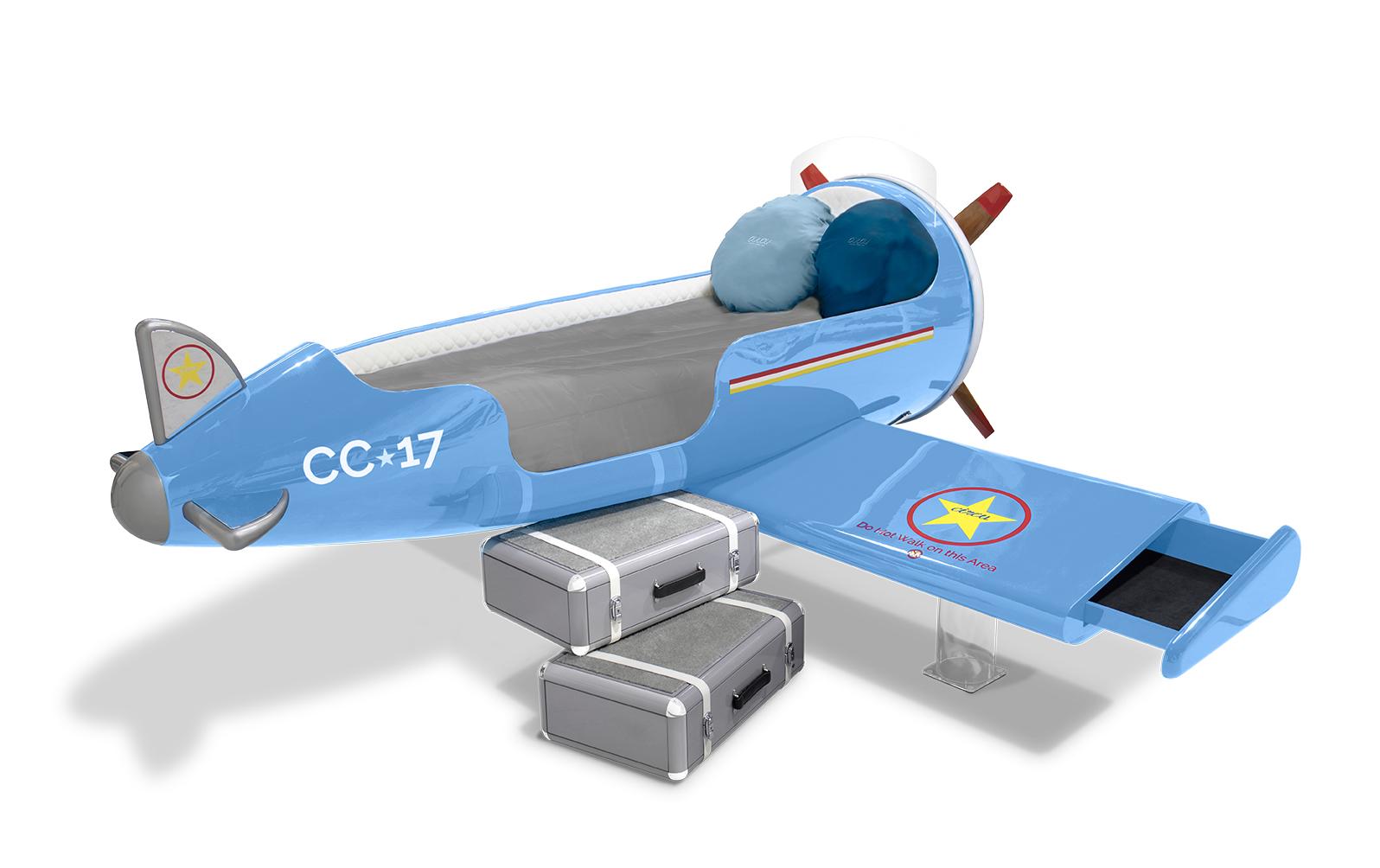 Sky Rider Elegant Plane Bed