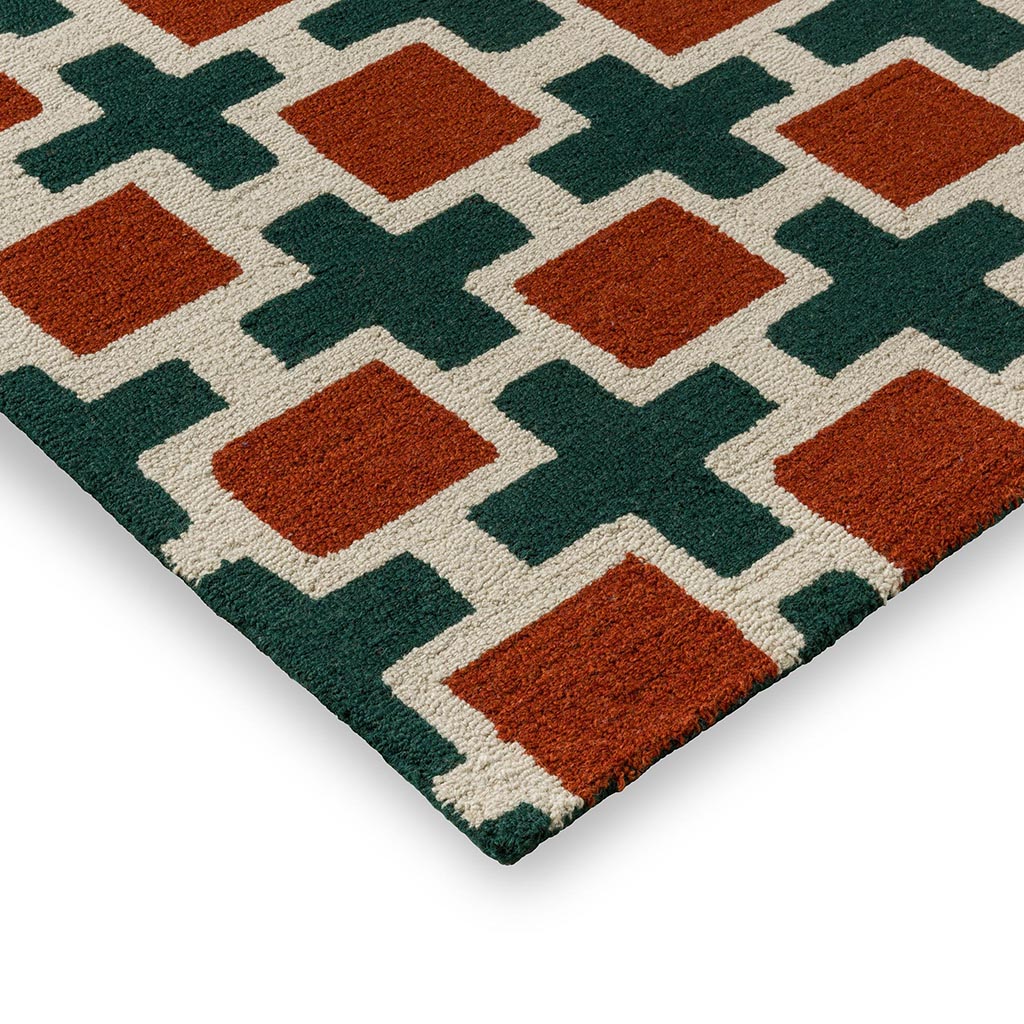 Weave Rust Rug | Size: 200 x 280 cm