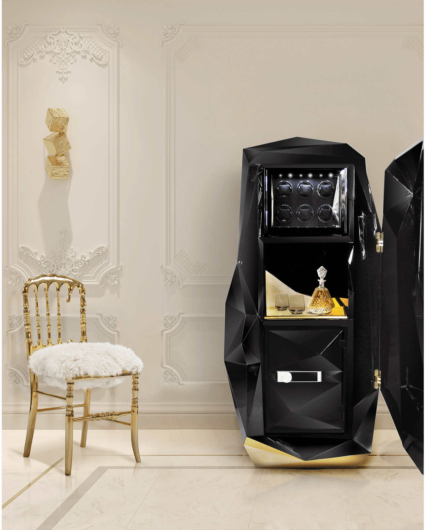 Prism Black Elite Designer Safe