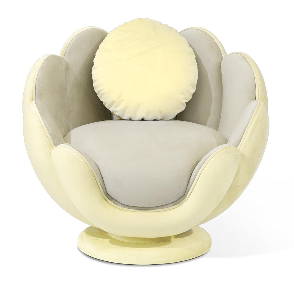Lotus Serenity Plush Relaxation Chair