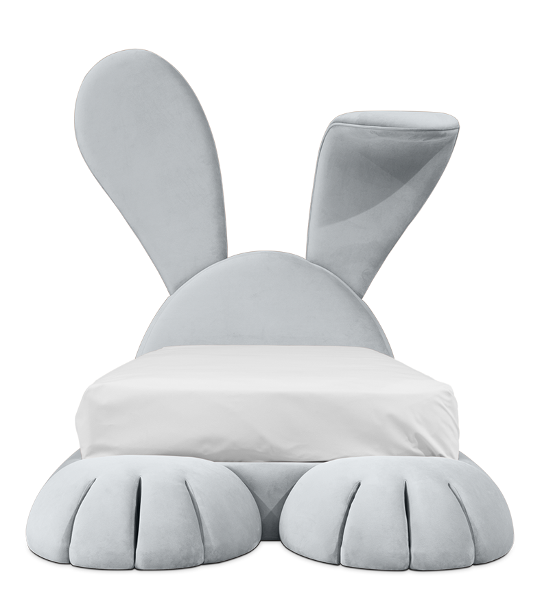 Bunny Cozy Kids Bed | Mattress Size: 190 x 200 cm