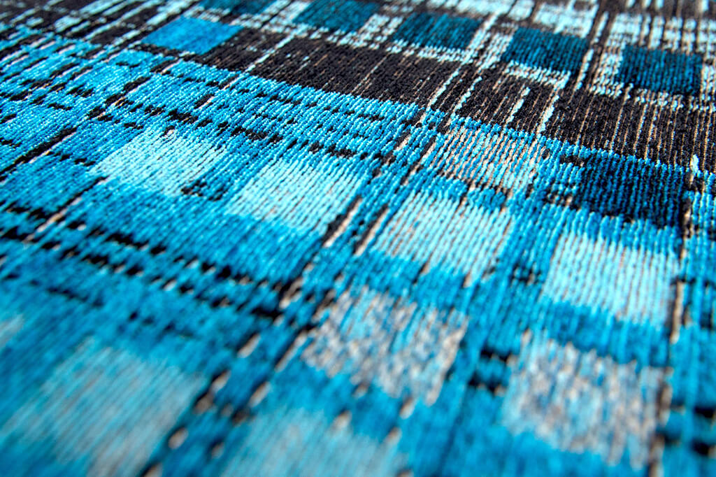 Blue Avenue Rug by Louis de Poortere