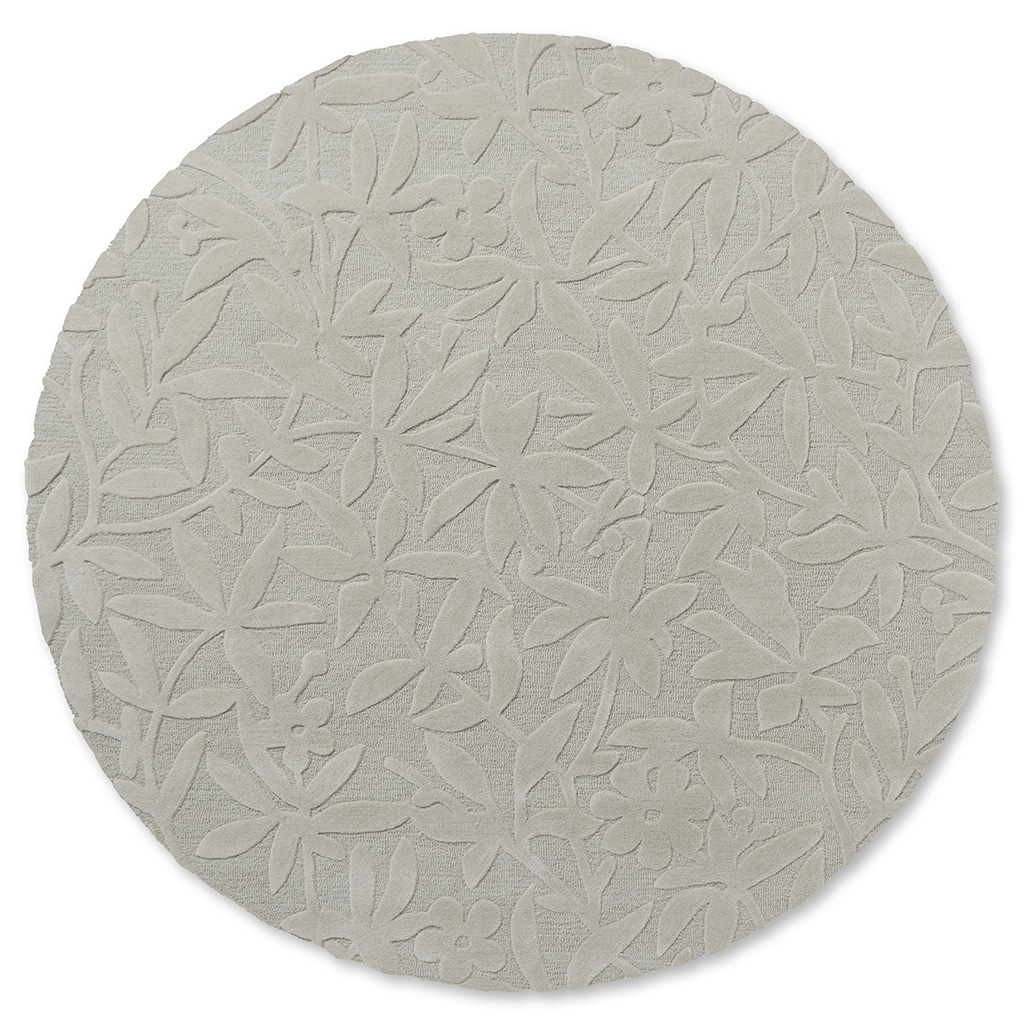 Cleavers Round Wool Rug