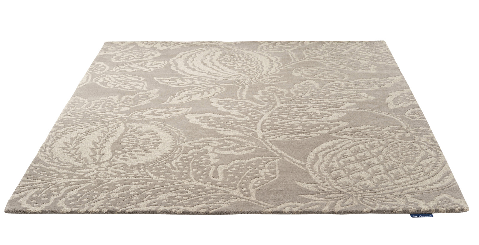 Hand Woven Beige Wool Premium Rug